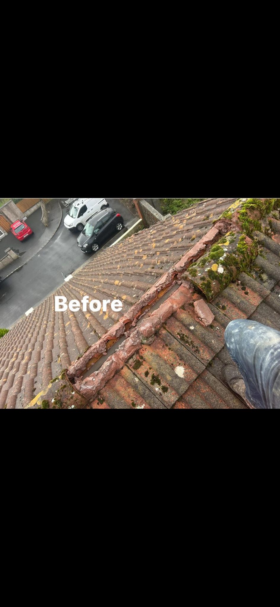 Roof Cleaning work by Irish Shine