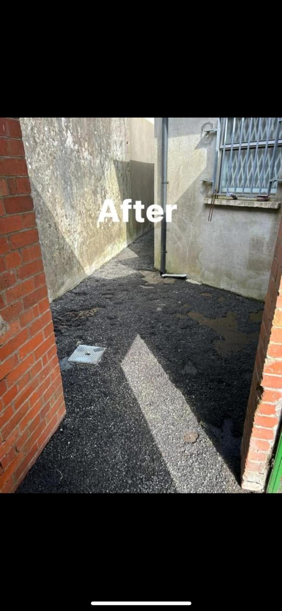 Roof Cleaning work by Irish Shine