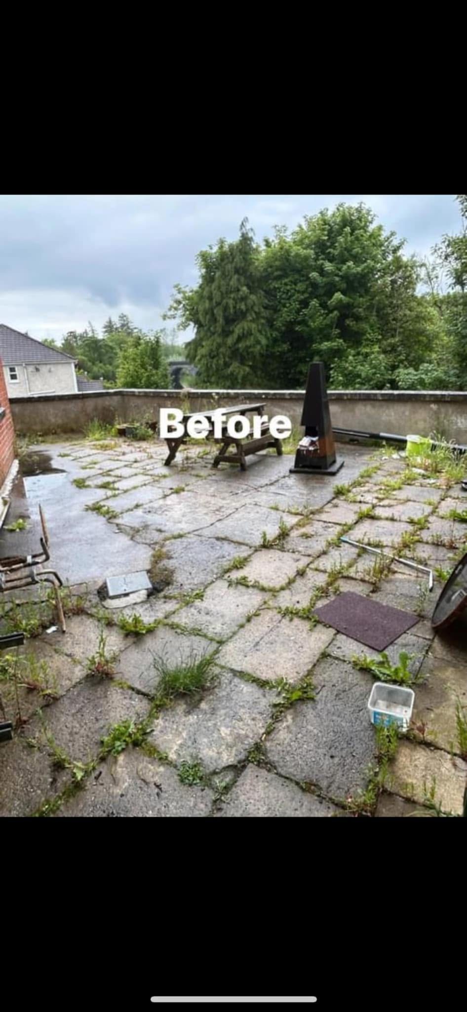 Roof Cleaning work by Irish Shine