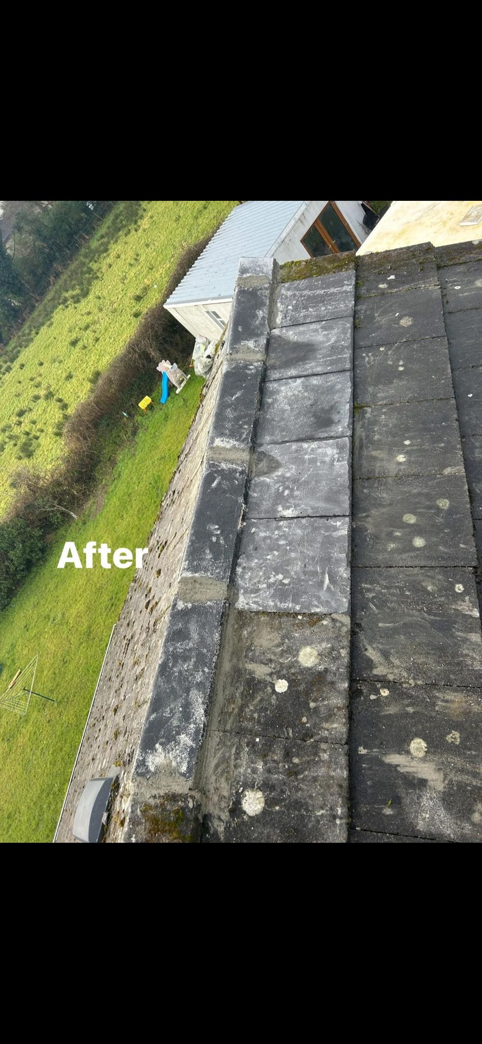 Roof Cleaning work by Irish Shine