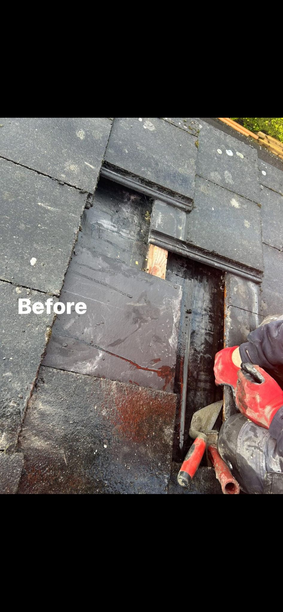 Roof Cleaning work by Irish Shine